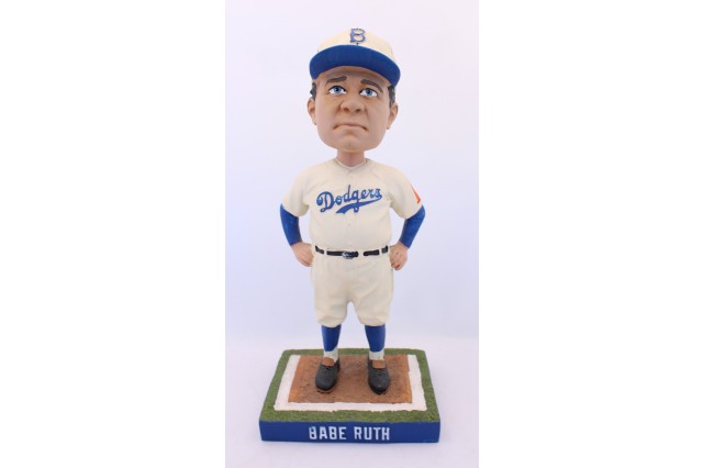 Babe Ruth Dodgers bobblehead 