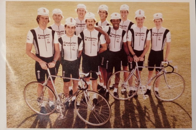 Hrach and Santa Barbara team