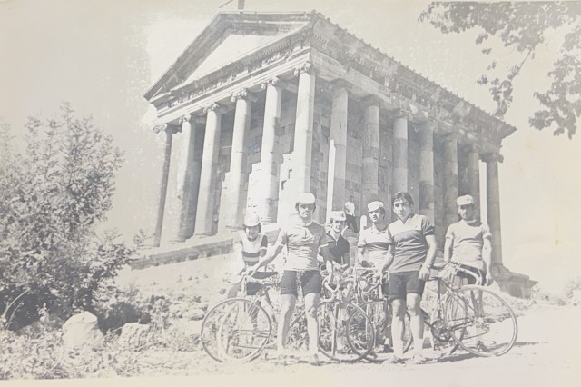 Hrach Gevrikyan Racing Garni Temple Armenia