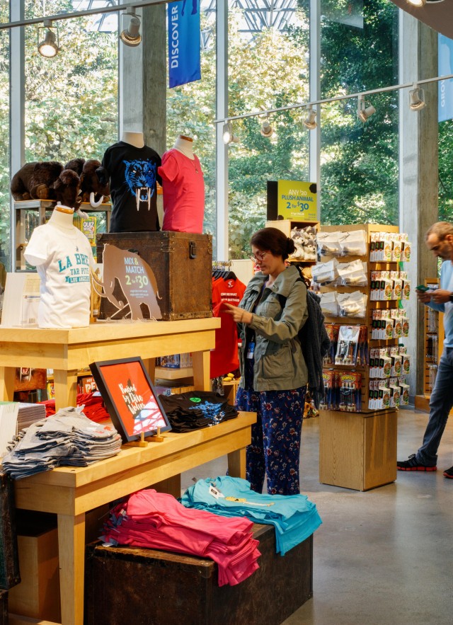 tar pits store interior