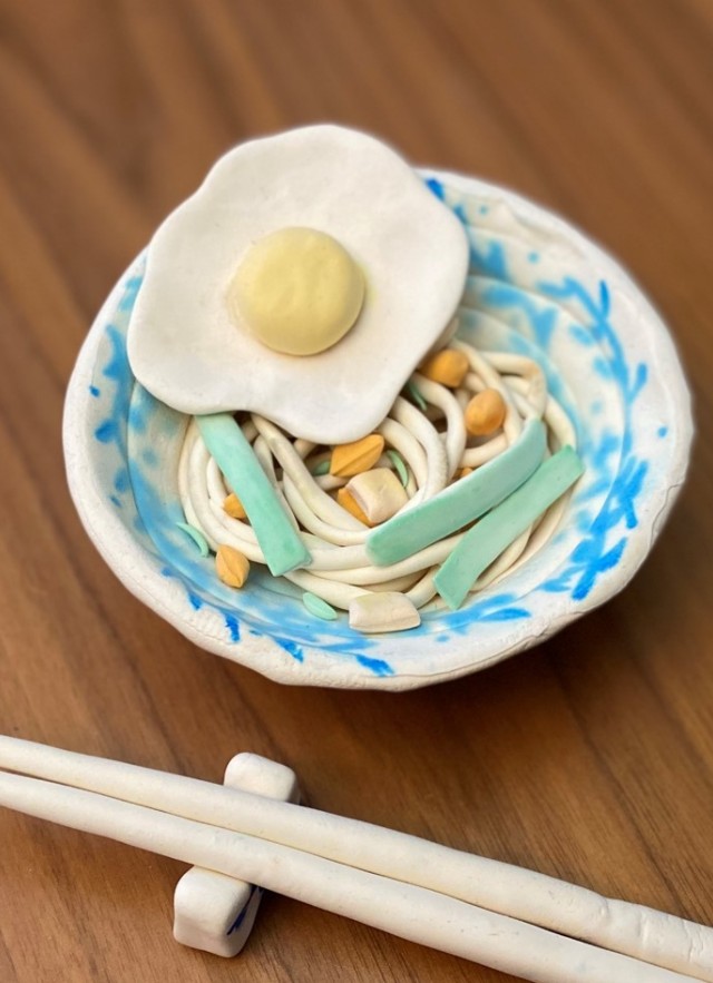 Audrey's noodles for the ofrenda