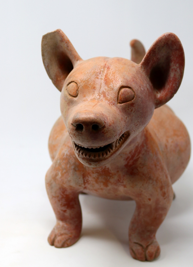 Ceramic Hairless Dog