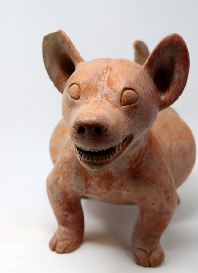 Ceramic Hairless Dog 