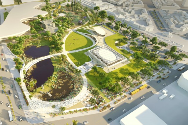 La Brea Tar Pits Master Plan Site Plan