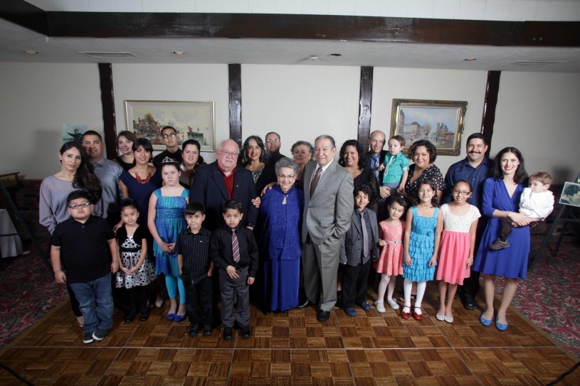 Alicia Sosa and family