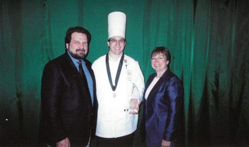 Chef with parents